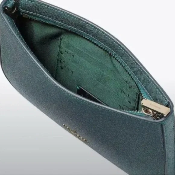 💥Kate Spade Green Glitter Crossbody and Cardholder Set 💥 - Picture 7 of 7